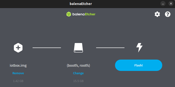 SD-Karte mit balenaEtcher flashen