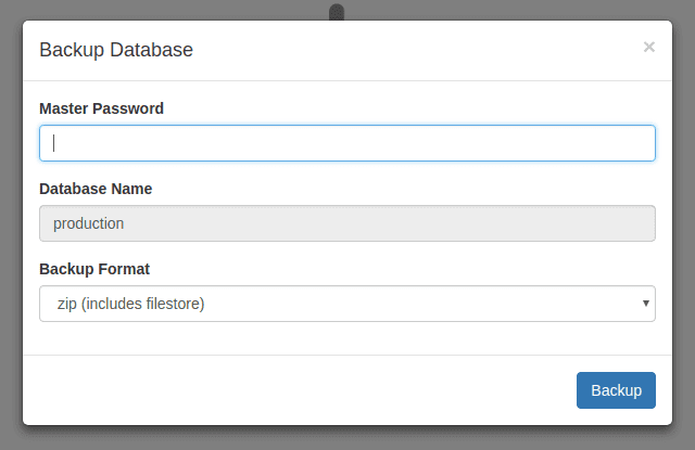 Herunterladen einer On-Premise-Datenbanksicherung