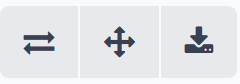 Las opciones de vista específicas de tabla dinámica disponibles en la aplicación Suscripciones de Odoo.