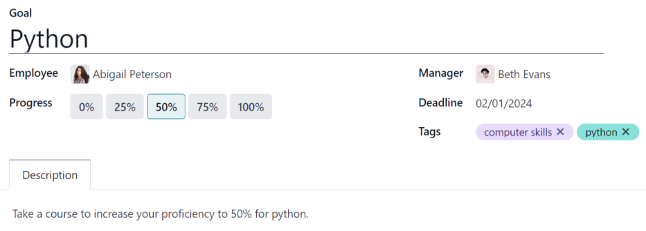 Python सीखने के लिए बनाया गया पूर्ण लक्ष्य।