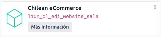 Modul l10n_cl eCommerce.