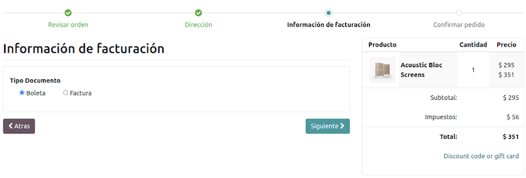 Option für EDI-Dokumente für Kunden.