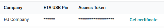 Creating a new thumb drive for the e-invoicing of an egyptian company.