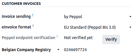 verifique el registro del contacto