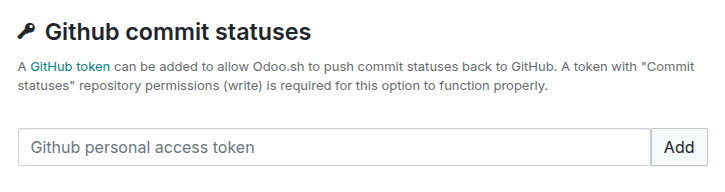 GitHub कमिट स्टेटस सेटिंग